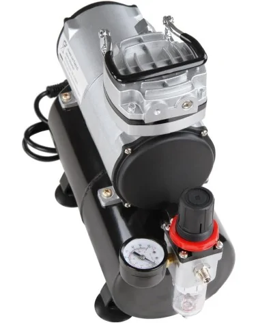 Timbertech Airbrush-Set mit Kolbenkompressor