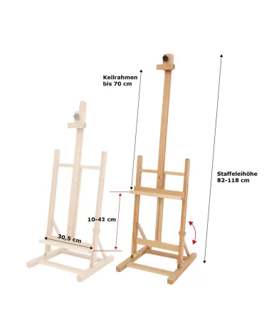 Chevalet de table Paintersisters T70 | Pour toutes les formes de créativité