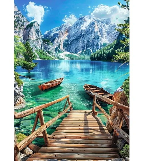Diamond Painting 30x40cm | Bergsee