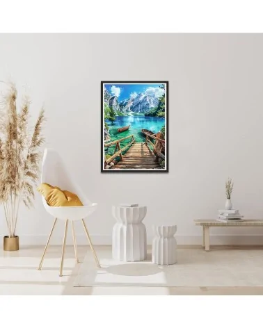 Diamond Painting 30x40cm | Bergsee