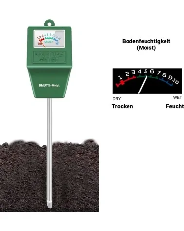 BMUT Feuchtigkeitsmesser | Erde&Pflanzen