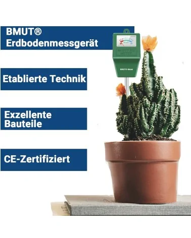 BMUT Feuchtigkeitsmesser | Erde&Pflanzen