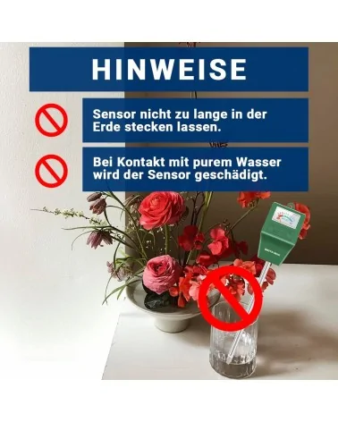 BMUT Feuchtigkeitsmesser | Erde&Pflanzen