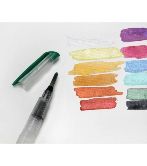 Paintersisters Aquarellkasten Metallic | Glänzende Akzente für Ihre Kunst
