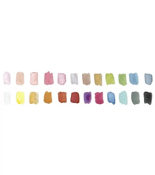 Paintersisters Aquarellkasten Metallic | Glanzvolle Highlights für Ihre Kunst