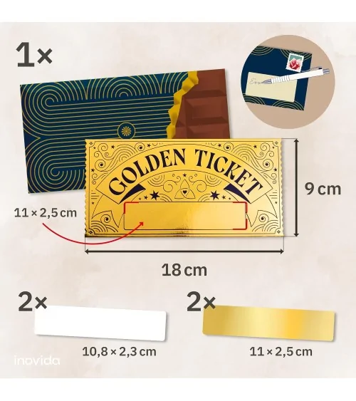 Goldenes Ticket - Set 2