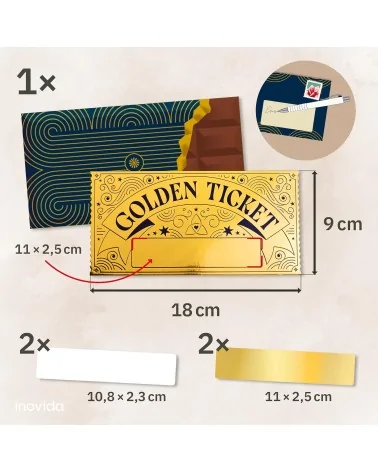 Goldenes Ticket - Set 2