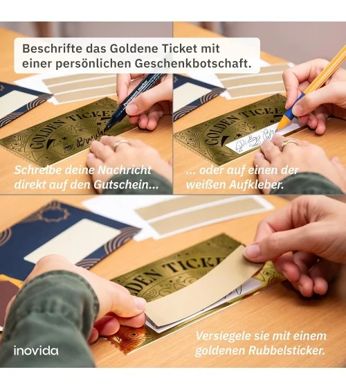 Goldenes Ticket - Set 2