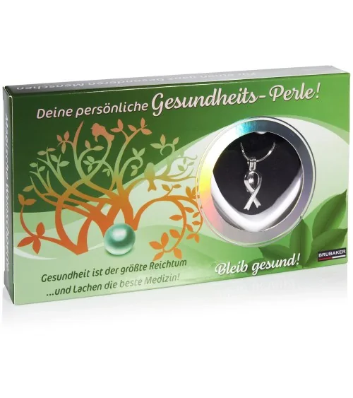 Muschel Wunschperle mit Halskette | Gesundheit