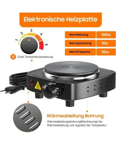 Kerzenherstellungsset & Heizplatte