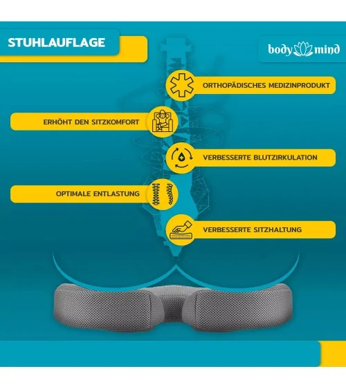 Blumtal Orthopädisches Sitzkissen|