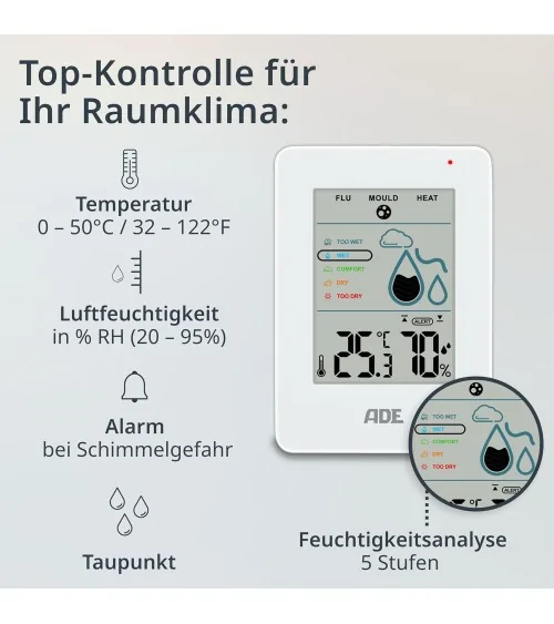 ADE Digitales Hygrometer
