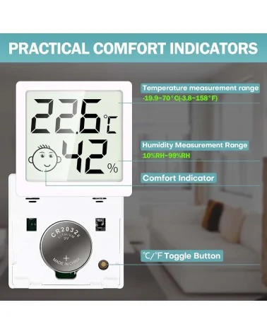 Mini- Thermo Hygrometer