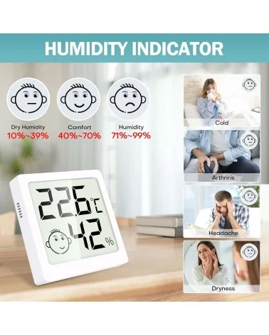 Mini- Thermo Hygrometer