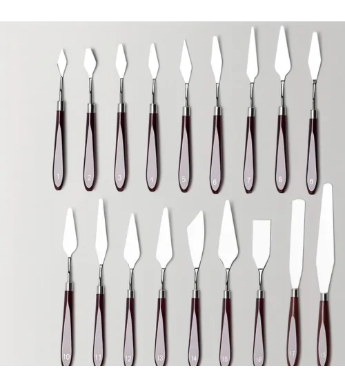 Paintersisters Spachtelset | Farbspachtel aus Edelstahl