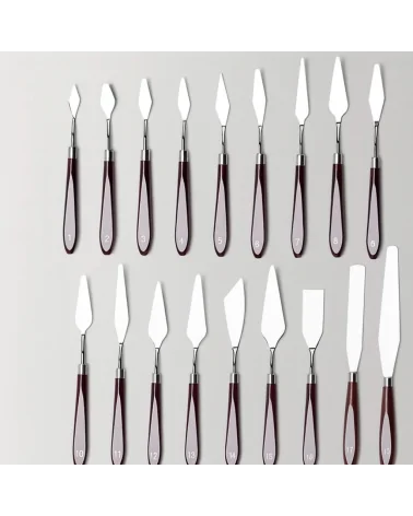Paintersisters Spachtelset | Farbspachtel aus Edelstahl