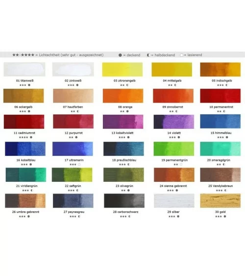 MAGI Ölfarben 30x50ml | Kreativität in höchster Qualität
