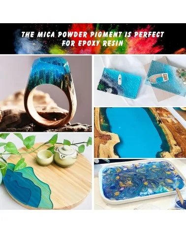 Epoxidharz Effekt Pigment Set | 15Stk.