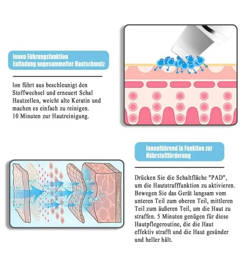Ultraschallpeelinggerät - 4 Modi