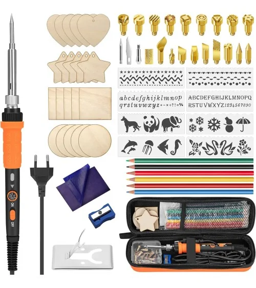 Brandmalerei Lötkolben Set| Perfekt zum Basteln