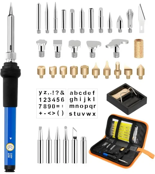 Brandmalerei Lötkolben SET | 40-teilig