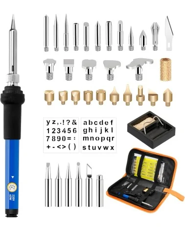 Brandmalerei Lötkolben SET | 40-teilig