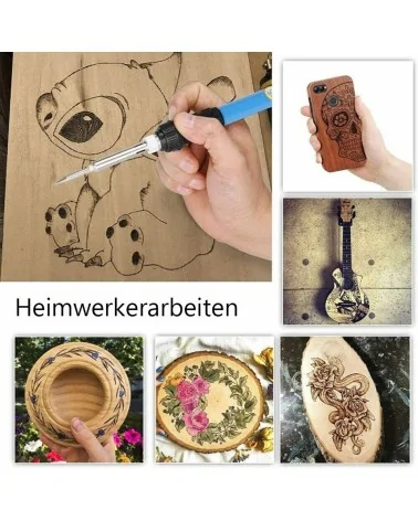 Brandmalerei Lötkolben Set| Perfekt zum Basteln