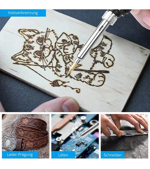 Brandmalerei Lötkolben Set| Perfekt zum Basteln