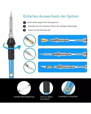 Brandmalerei Lötkolben Set| Perfekt zum Basteln