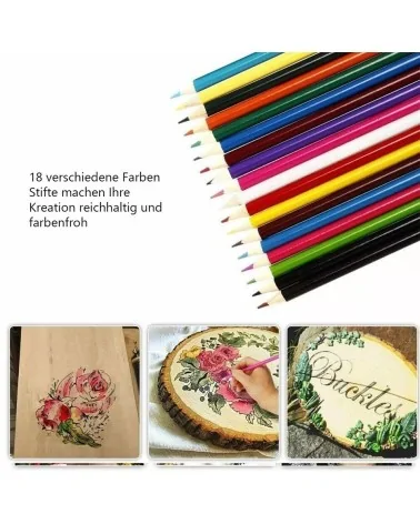 Brandmalerei Lötkolben Set| Perfekt zum Basteln