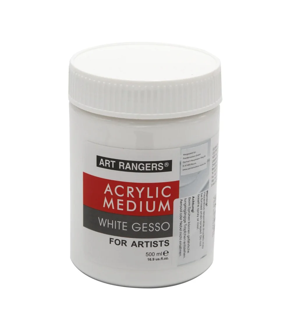 Art Rangers Gesso Grundierung weiss | 500ml