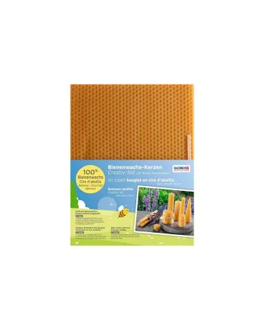 Glorex Bienenwachs-Waben | 22 × 17 cm | 3 Stück