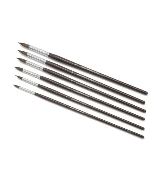 Paintersisters Premium Pinselset rund |  Für Acryl- und Ölmalerei