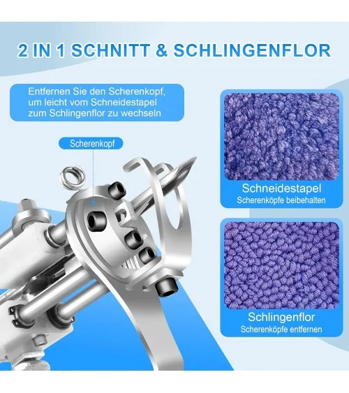 Tufting Gun Teppich | Komplett Set