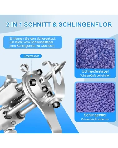 Tufting Gun Teppich | Komplett Set