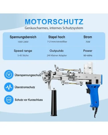Tufting Gun Teppich | Komplett Set