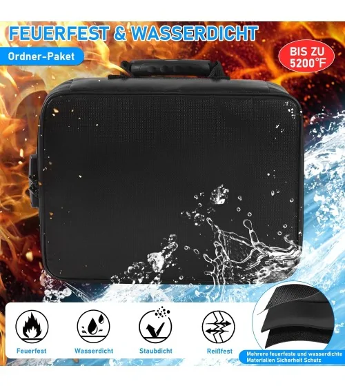 Dokumententasche Feuerfest A4 | 1200 °C