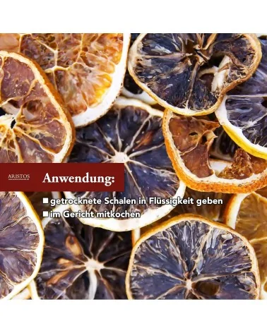 Getrocknete Fruchtscheiben | Zitrone