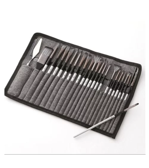 Coffret de pinceaux d'artiste | Pour les artistes amateurs et professionnels