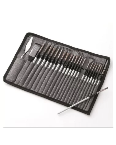 Coffret de pinceaux d'artiste | Pour les artistes amateurs et professionnels