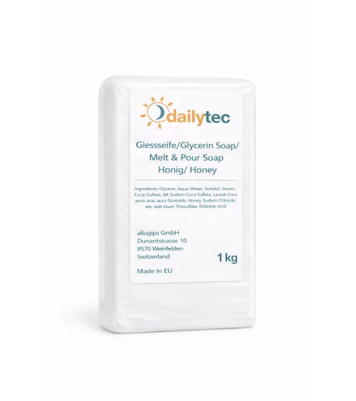 Rohseife-Gießseife Honig | 1 kg