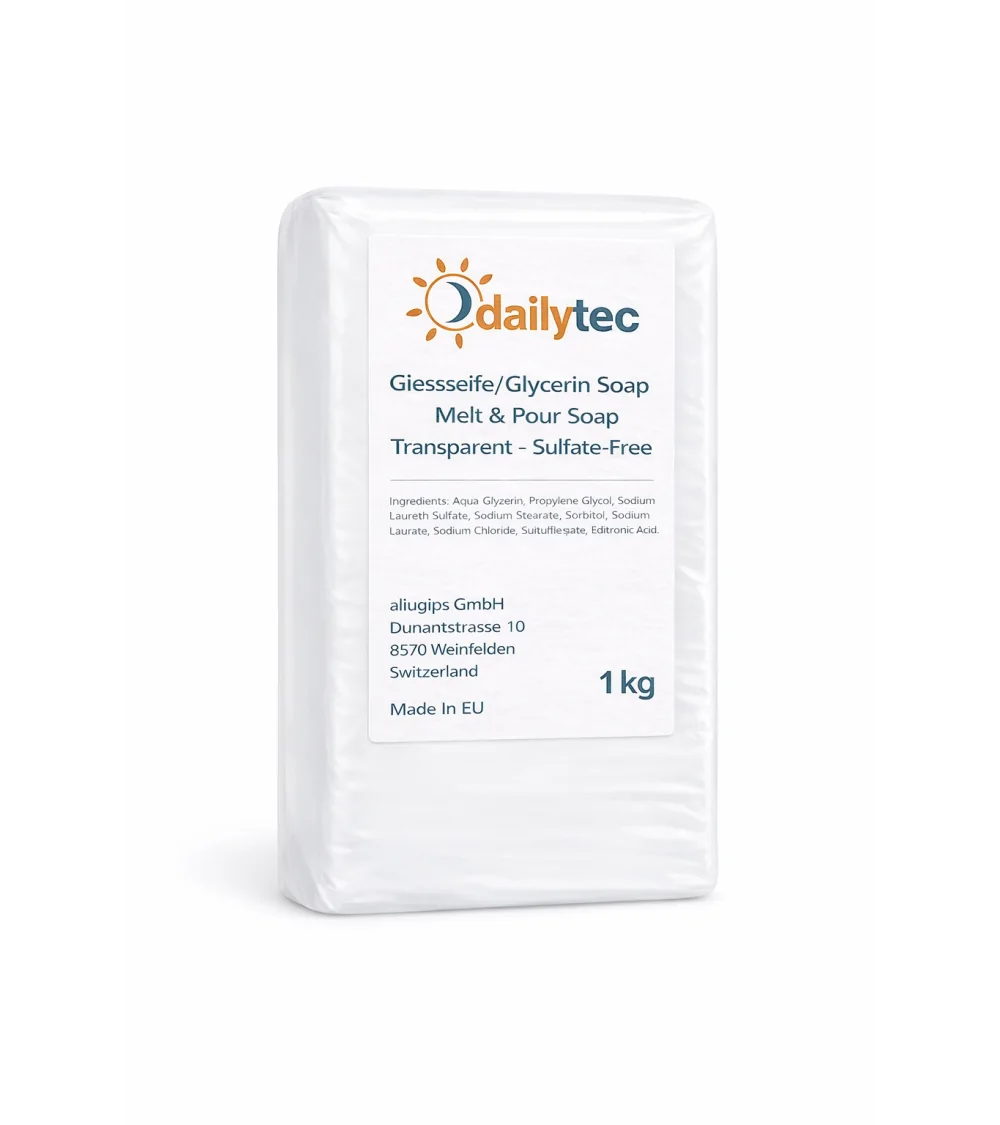 Rohseife-Gießseife Transparent | 1 kg