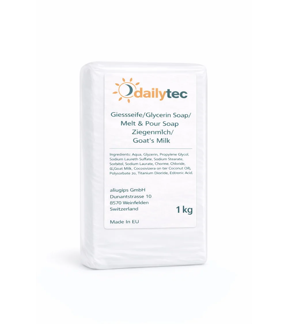 Rohseife-Gießseife Ziegenmilch | 1 kg