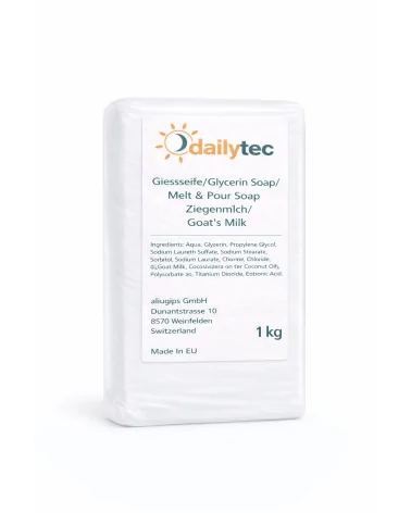 Rohseife-Gießseife Ziegenmilch | 1 kg