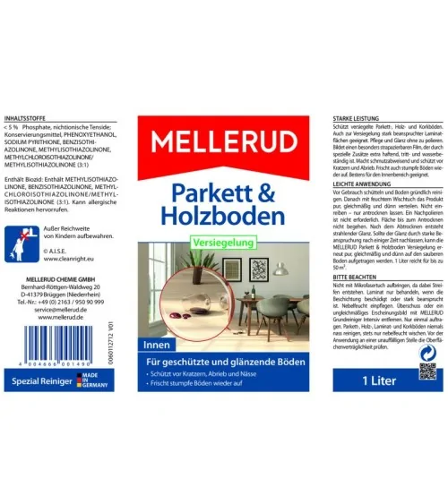 MELLERUD Parkett&Holzboden Versiegelung | 1,0 l