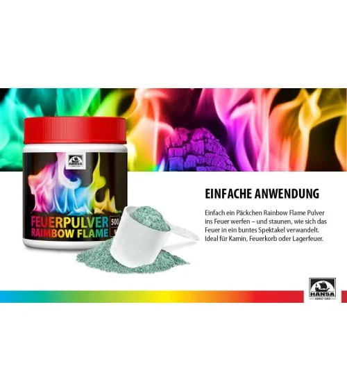 Feuerfarben Pulver | 500g