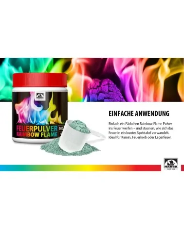 Feuerfarben Pulver | 500g