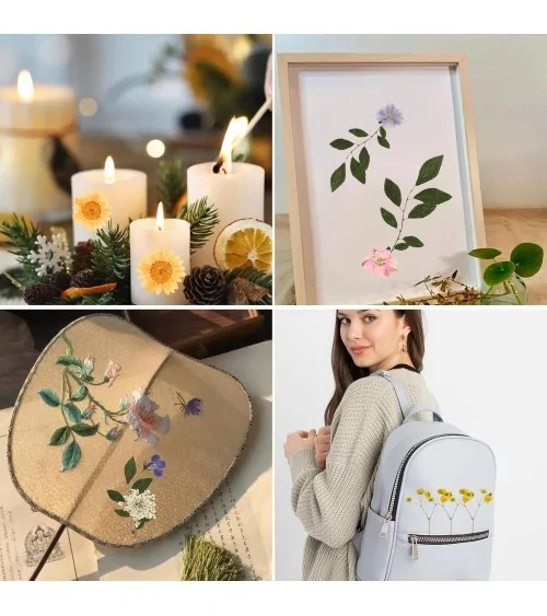 Natürliche Trockenblumen| Nachhaltig Basteln