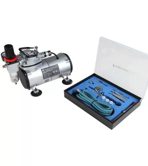Timbertech Airbrush-Set mit Kompressor