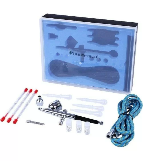 Timbertech Airbrush-Set mit Kompressor